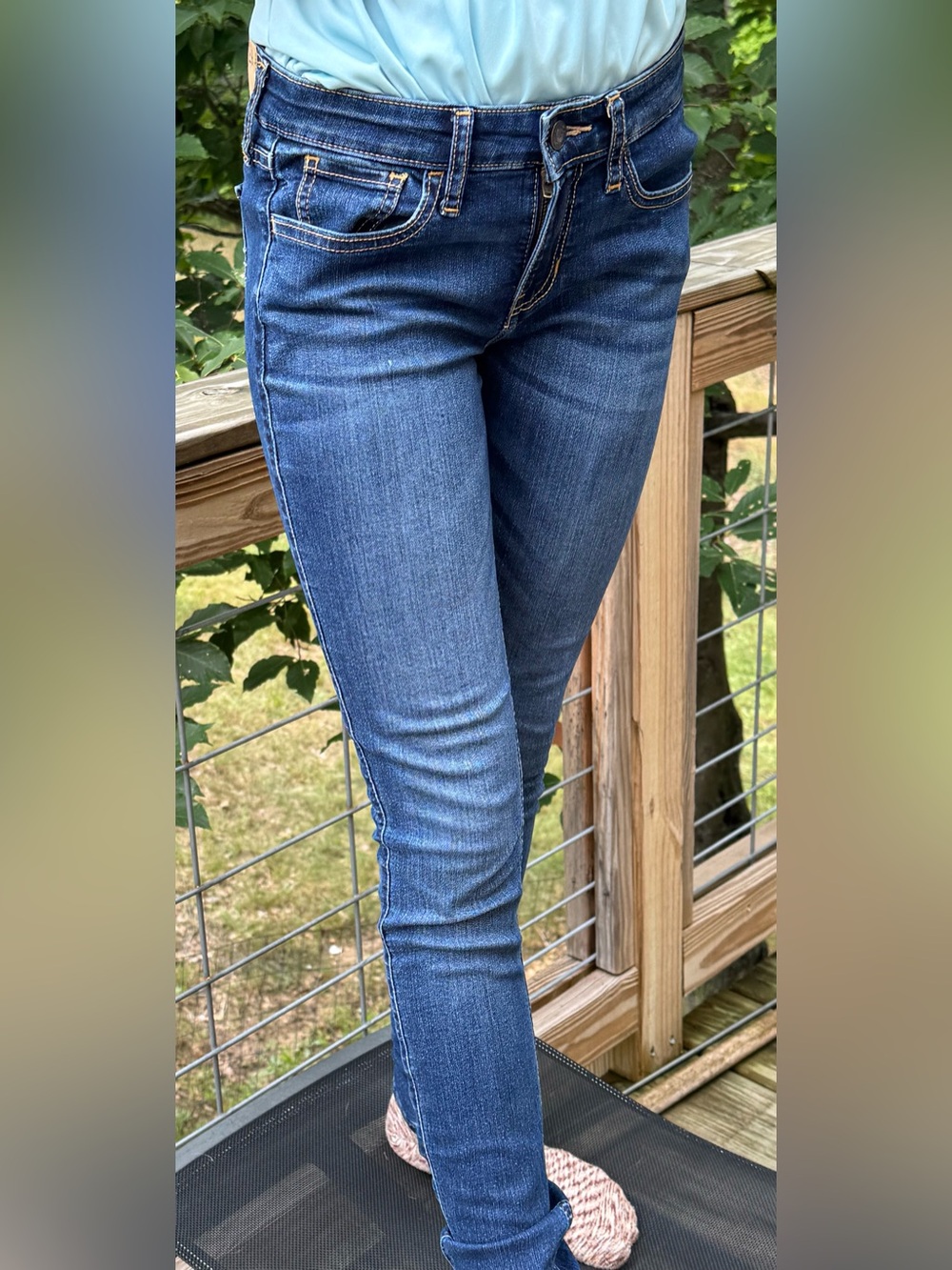 Hollister Dark Blue Skinny Jeans